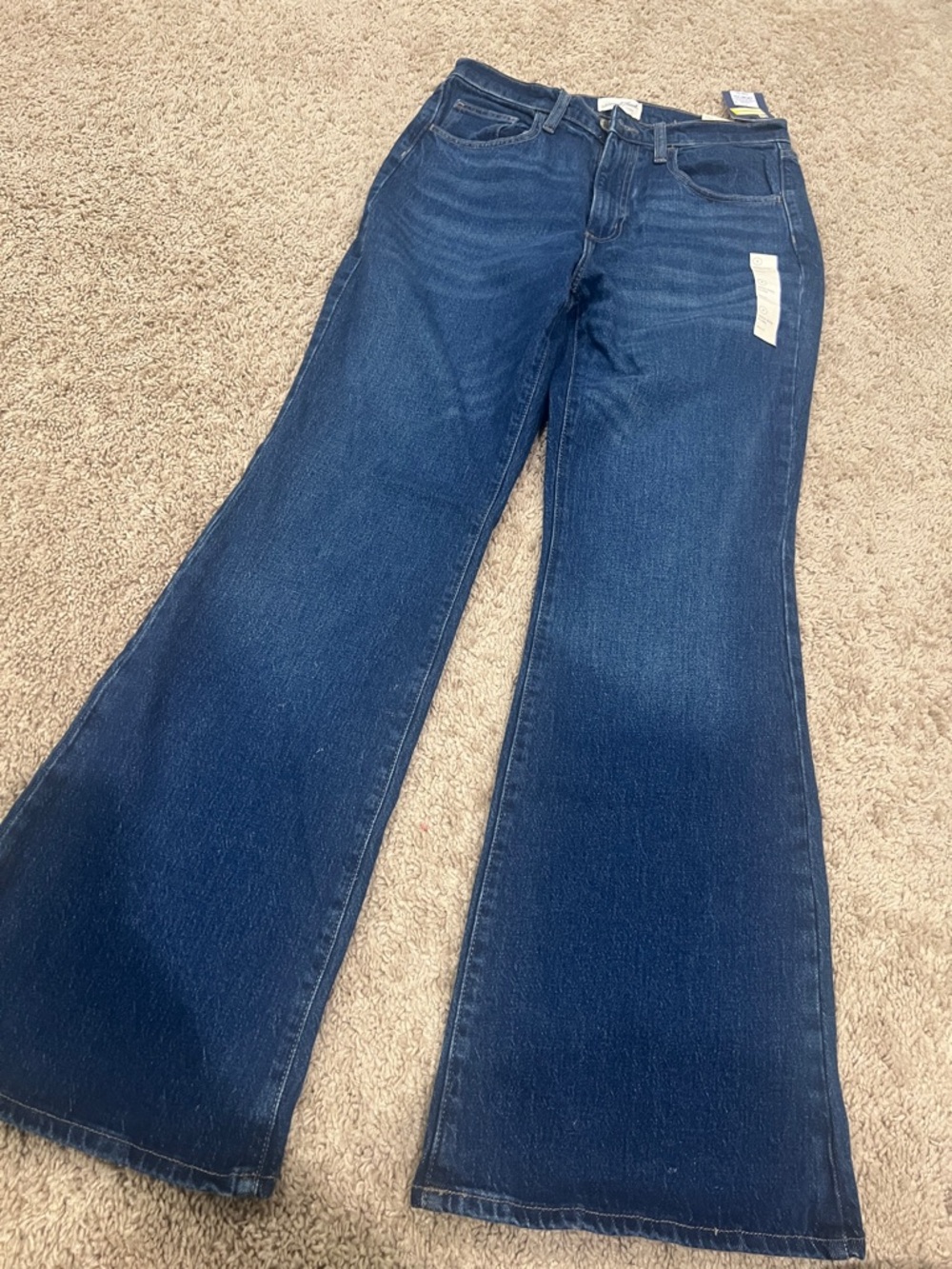 Women’s Dark Blue Flared Jeans